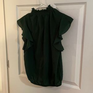 Say Anything Dark Green Shirt